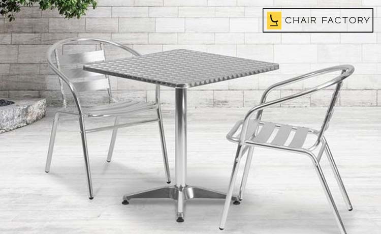 Aluminium Cafe Table Stands: Combining Functionality and Style